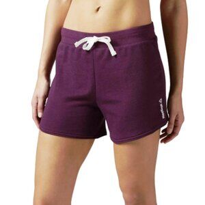 *NWOT Women's Reebok Purple Drawstring Shorts M